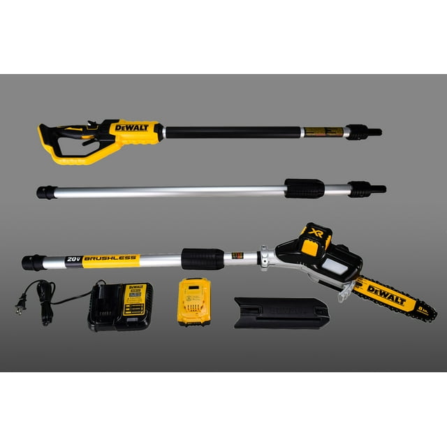 Dewalt DCPS620M1 20V MAX XR Pole Saw, 15Foot Reach