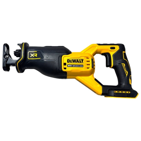 DEWALT 20V MAX XR Brushless Reciprocating Saw DCS382B, 1-1/8 in Stroke, Variable Speed, LED Light, Black