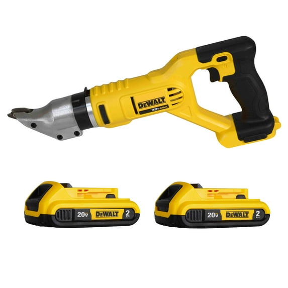 Dewalt DCS491B 20V 18 Gauge Shears w/ 2 DCB203 20V 2.0AH Compact XR Battery