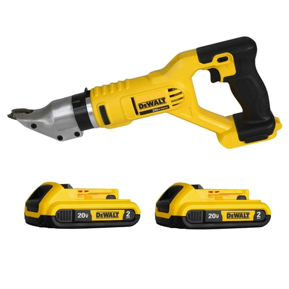 Dewalt DCS491B 20V 18 Gauge Shears w/ 2 DCB203 20V 2.0AH Compact XR Battery