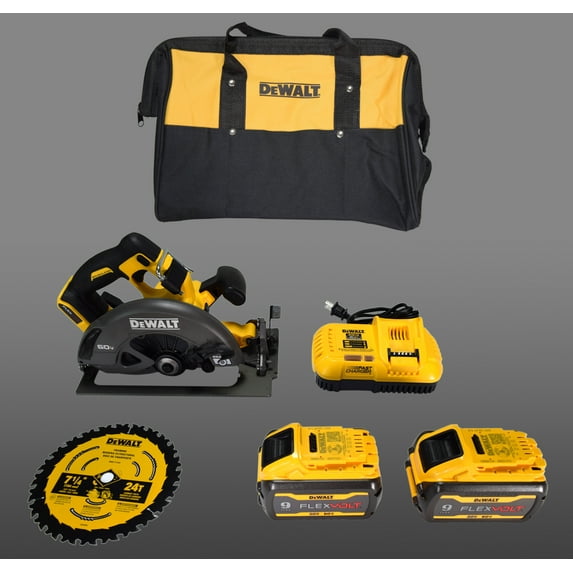 Dewalt DCS578X2 60V MAX FLEXVOLT Brushless 7-1/4' Cordless Circular Saw Kit