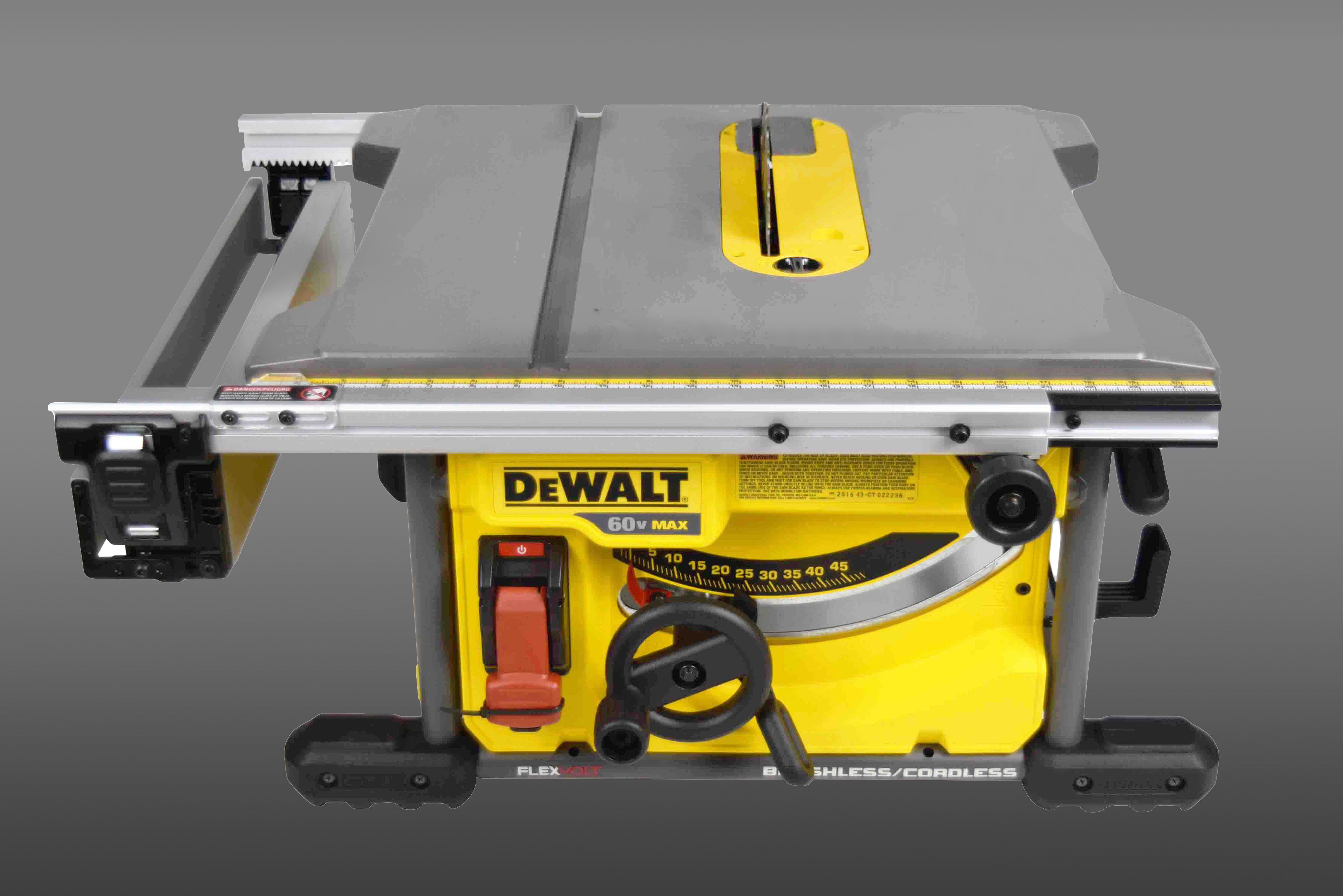 Dewalt DCS7485B DeWALT DCS7485B FLEXVOLT 60-Volt 8-1/4-Inch Adjustable Table  Saw Bare Tool