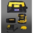 thumbnail image 1 of Dewalt DCW210B 20V 5" Orbital Sander w/ DCB205 20V 5.0AH Battery, DCB115 Charger, 1 of 9
