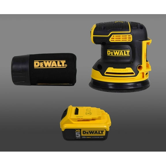 Dewalt DCW210B 20V 5" Random Orbital Sander w/ DCB205 20V 5.0AH Battery