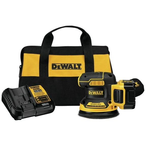 Dewalt-DCW210P1 DEWALT 20-Volt Brushless Variable Speed Cordless Random Orbital Sander (Battery Included)