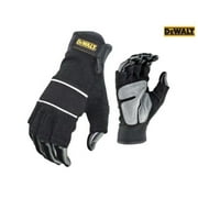 Dewalt DPG213 Fingerless Performance Gloves Orange/Grey/Black Large