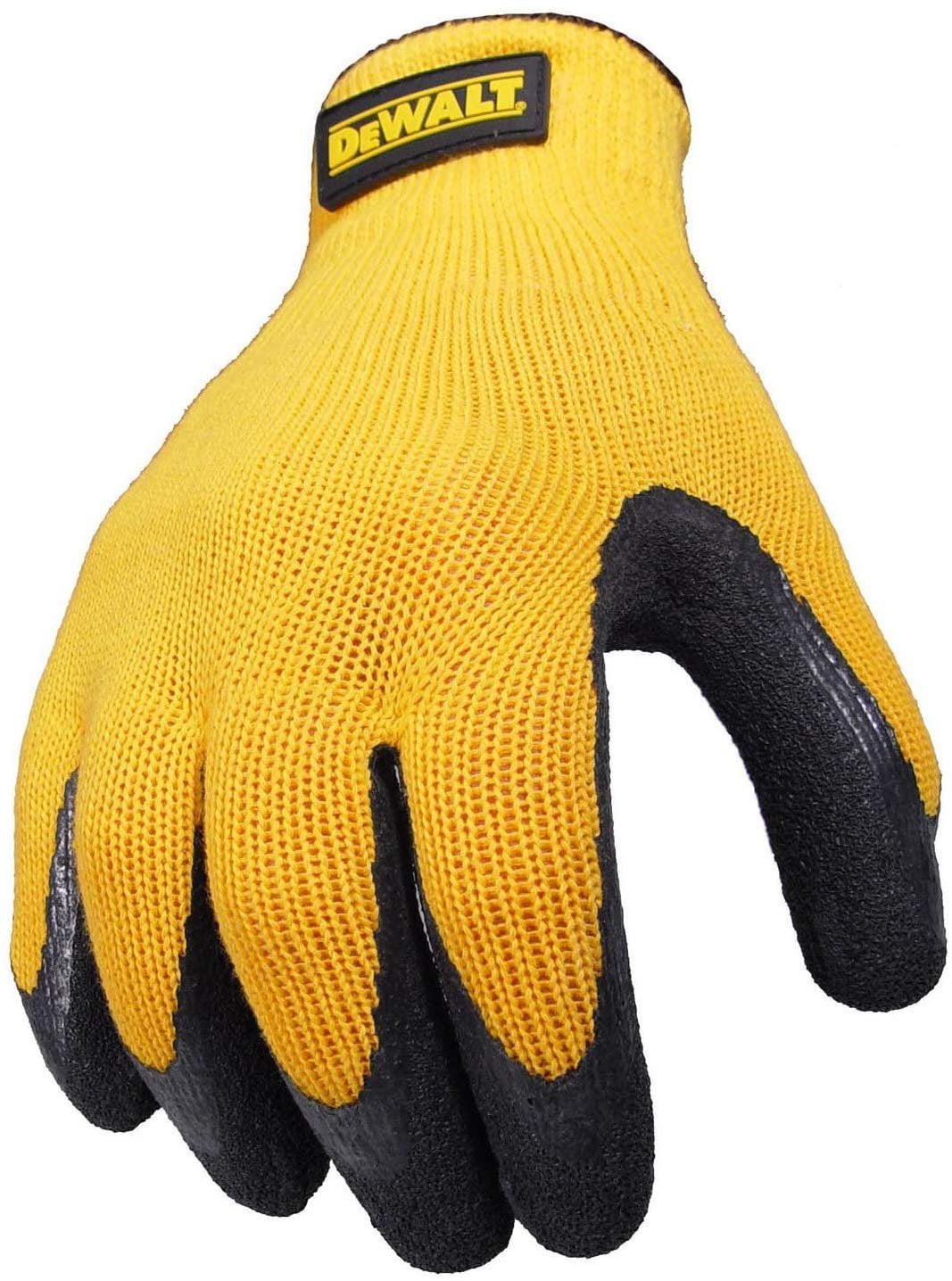 Dewalt DPG70 Medium Gripper Textured Rubber Coated Glove