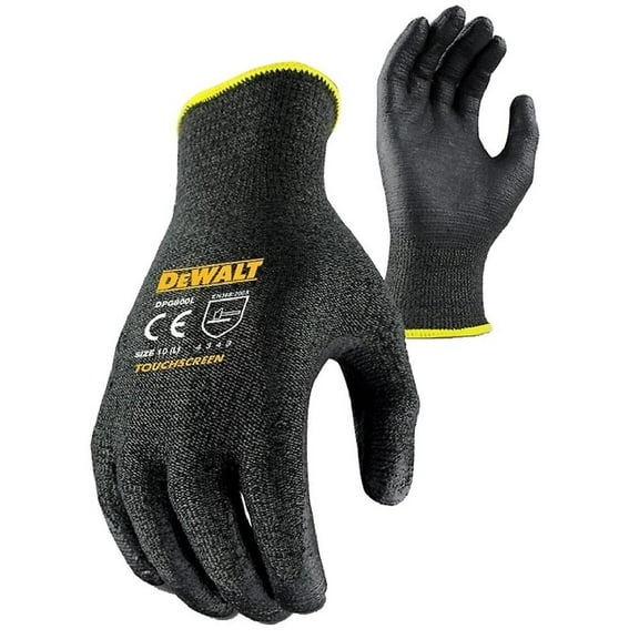 Dewalt DPG800L Touchscreen Hppe Glove black Large