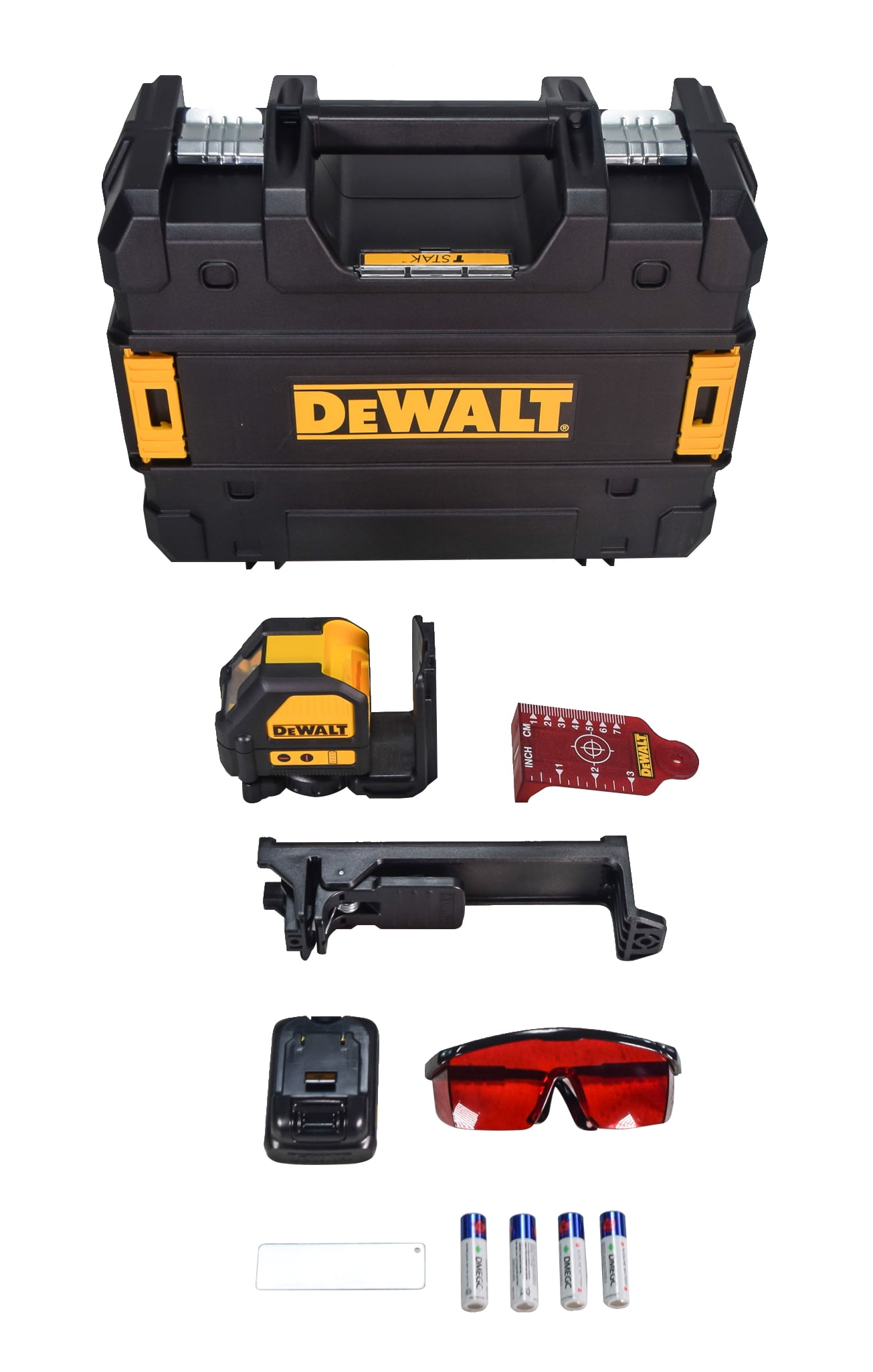 Dewalt DW088LR 12Volt MAX LithiumIon 165 ft. Red SelfLeveling Cross