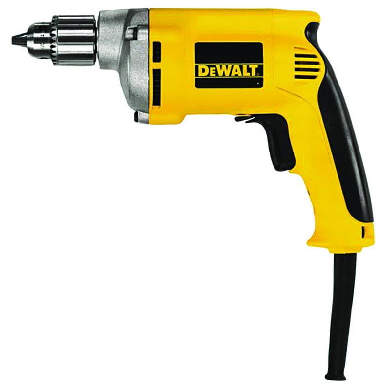 Dewalt DW217 1 4 Electric Drill 6.7 Amps Pistol Grip Handle