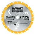 thumbnail image 1 of Dewalt DW3591B Circular Saw Blade, 7-1/4 in Dia x 0.045 in T, 18 Teeth, 5/8 in Arbor, 1 of 1