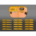 thumbnail image 1 of Dewalt DW4890 15 Piece Bi-Metal Reciprocating Saw Blade Set, 1 of 6