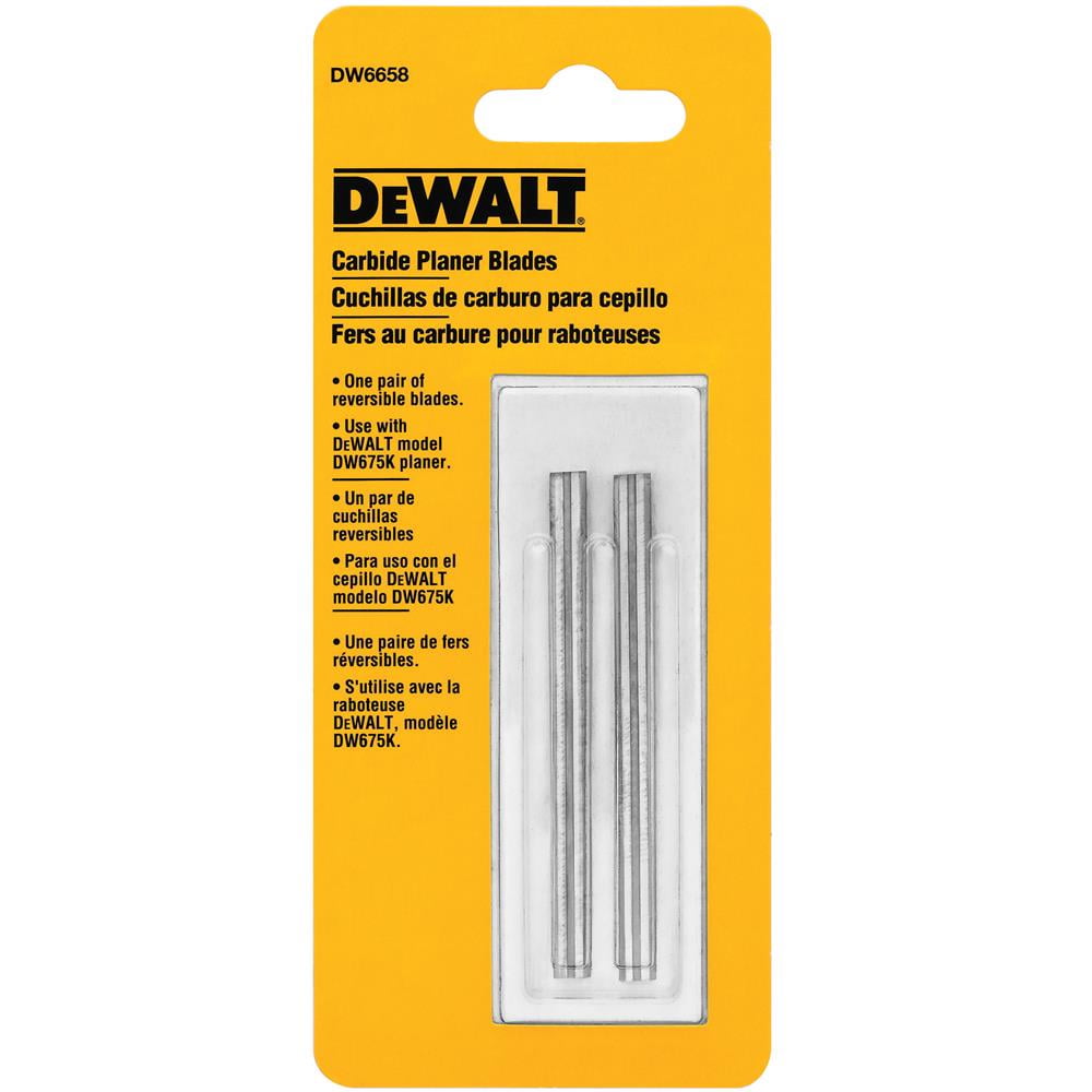 Dewalt-DW6658 Replacement Carbide Planer Blades (2)
