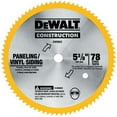 thumbnail image 1 of Dewalt DW9053 5-3/8 in. 80 Tooth Circular Saw Blade, 1 of 3
