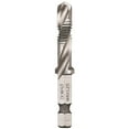 thumbnail image 1 of Dewalt DWADTQTR8MM125 Drill/Tap Bit, 8 mm Drill, M8 x 1.25 Tap, UNC Thread, 2-1/4 in OAL, 3 Flutes, Spiral Flute, 1 of 2