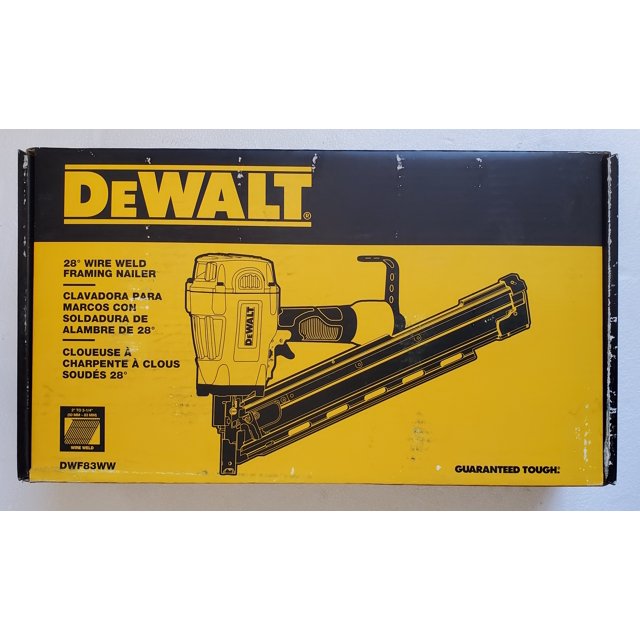 DewaltDWF83WW 28 Degree Wire Weld Framing Nailer