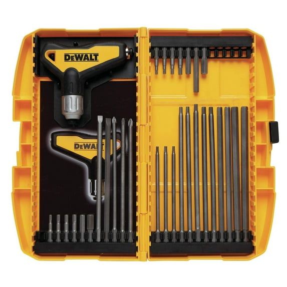 DeWALT 31 pc. Ratcheting T-Handle Hex Key Set