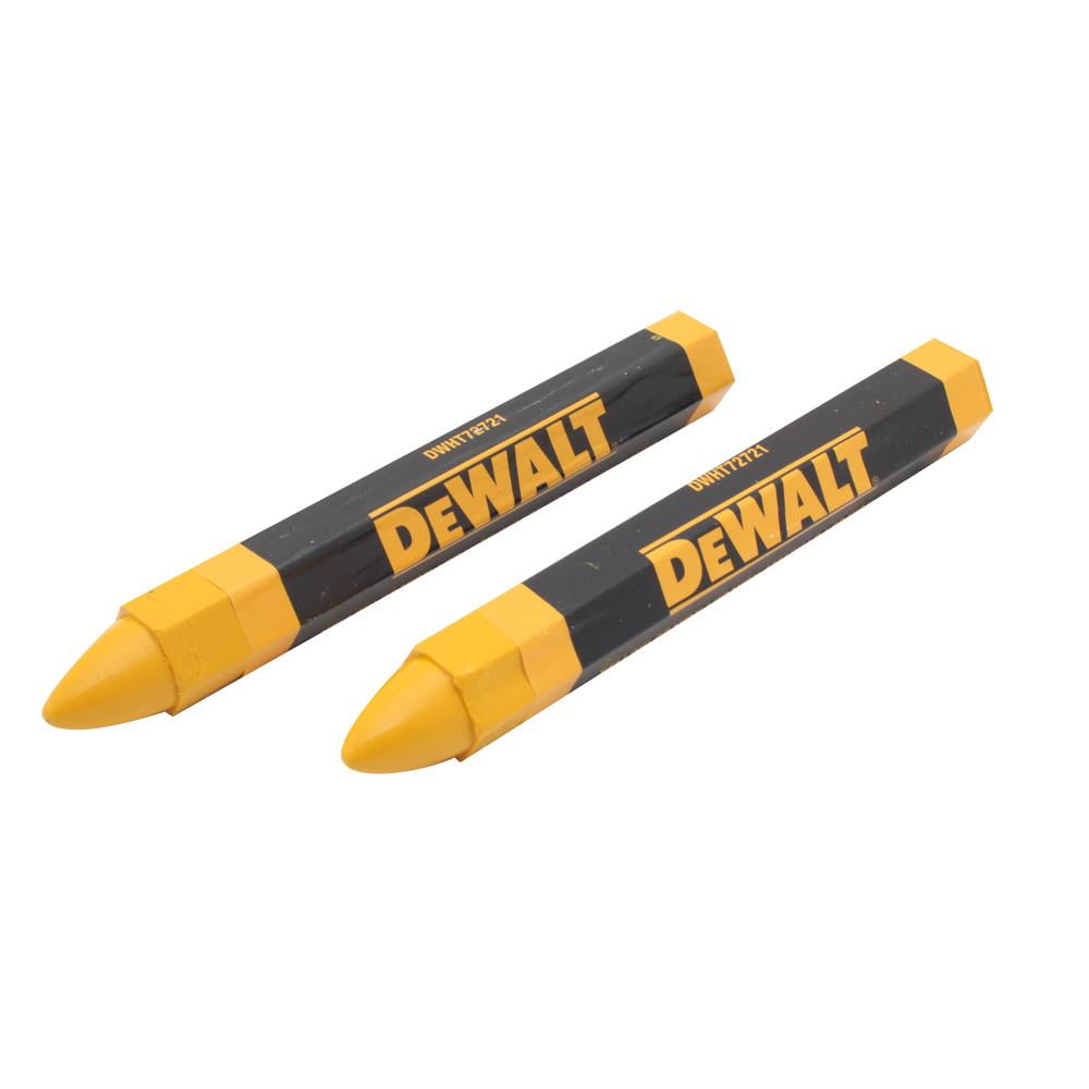 Dewalt-DWHT72721 Yellow Marking Crayon