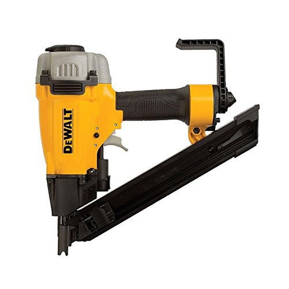 DEWALT Yellow and Black 1.5 Inch Pneumatic Metal Connector Nailer