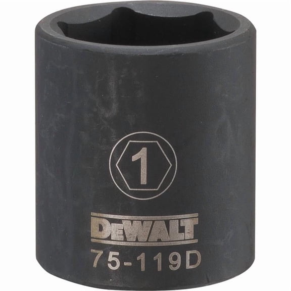 STANLEY CONSUMER TOOLS 1/2"DR 1" Imp Socket DWMT75119OSP