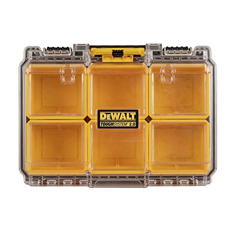 DEWALT ToughSystem 2.0 Deep Compact Tool Organizer - Water-Resistant - 1 Pack