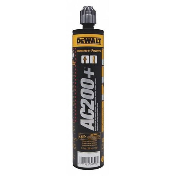 Dewalt Engineered by Powers Anchoring Adhesive,Acrylic,10 oz. HAWA PFC1271050