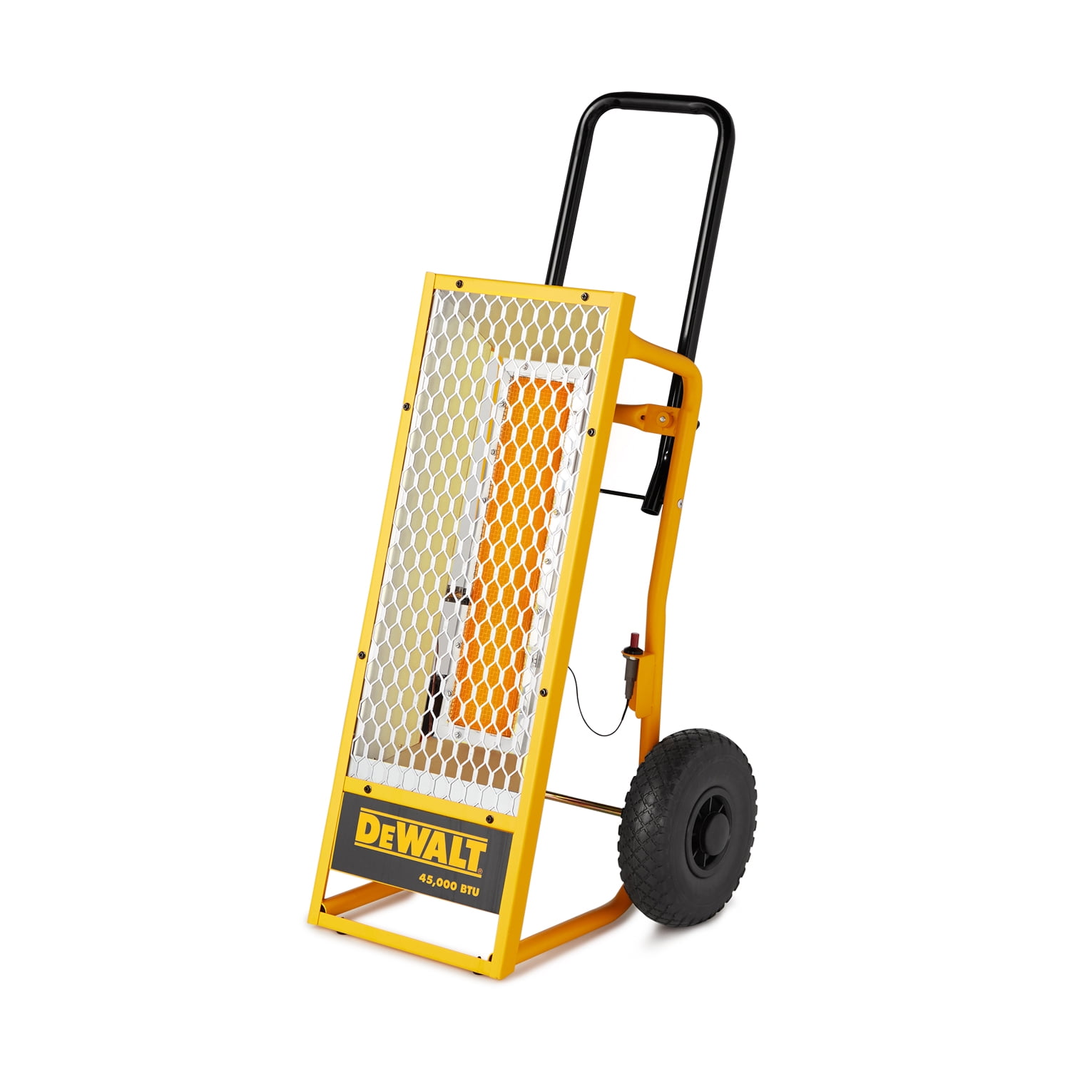 Dewalt Heavy Duty 45000 BTU Radiant Heat Propane Portable Work Job Site  Heater - Walmart.com