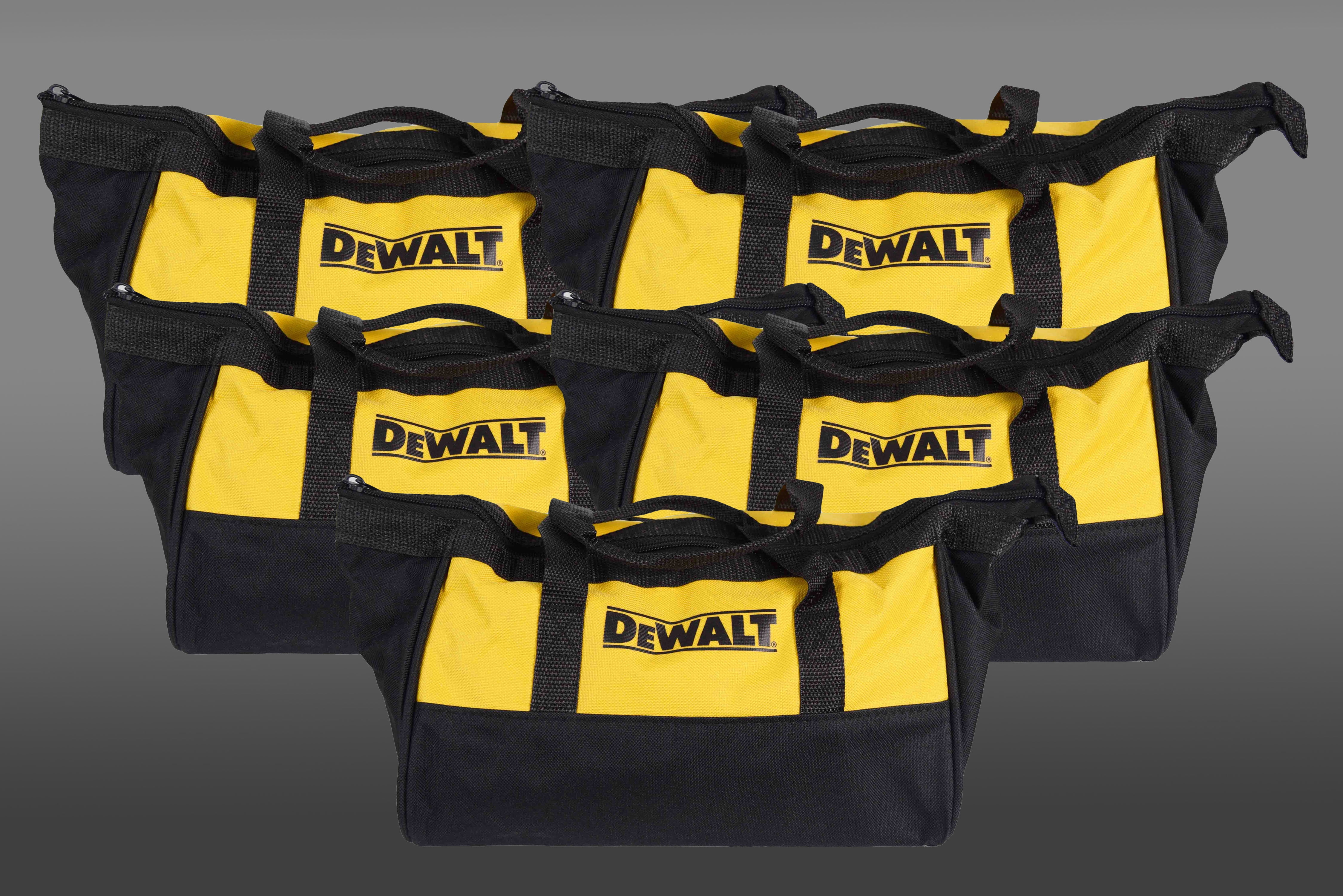 Dewalt Heavy Duty Tool Bag for Power Tools 15 inch Bag Yellow and