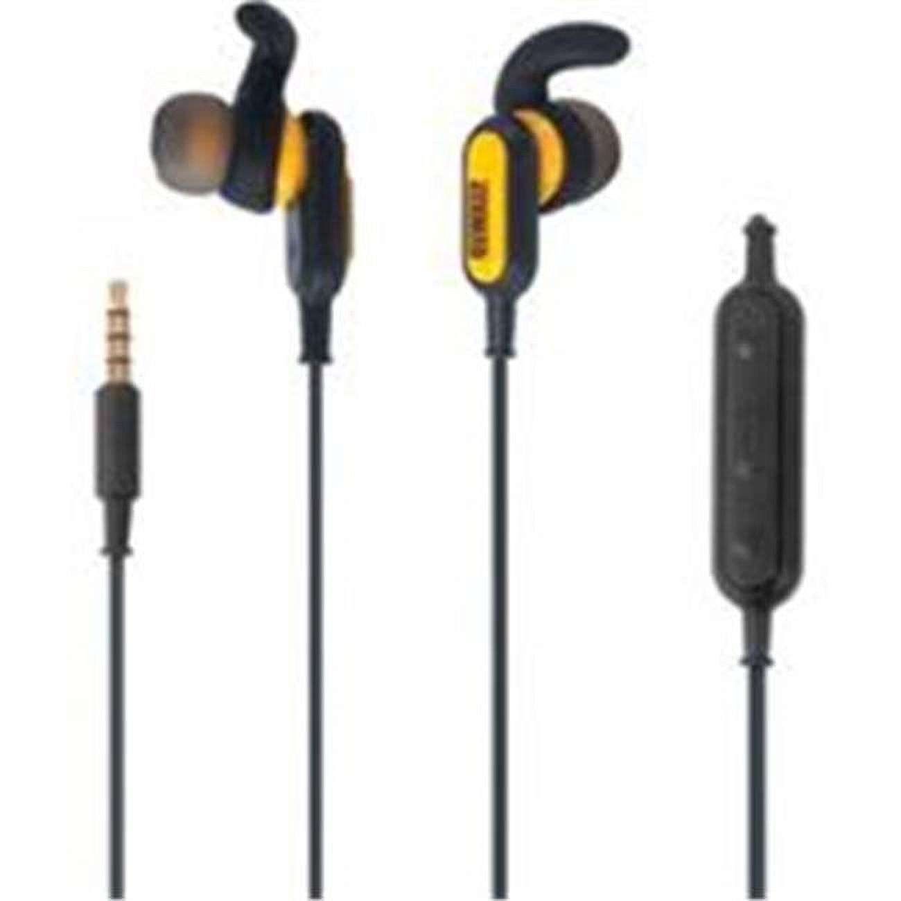 Dewalt earbud best sale noise canceling headphones