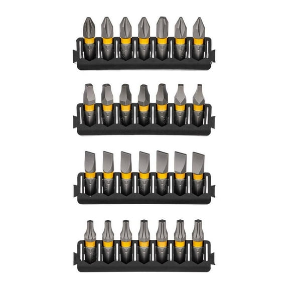 Dewalt MAXFIT 1" Carbon Steel Screwdriving Bit Set (28-Pieces)  Impact Rated DWABYTMF-28