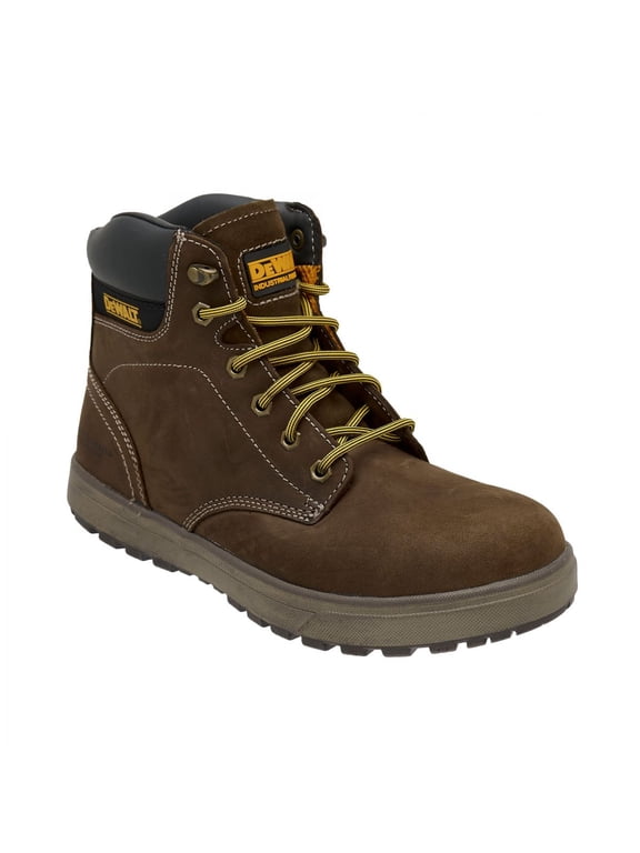 DEWALT Men's Plasma Steel Toe Work Boot Palm Crazy Horse Brown - DXWP10007-PCH