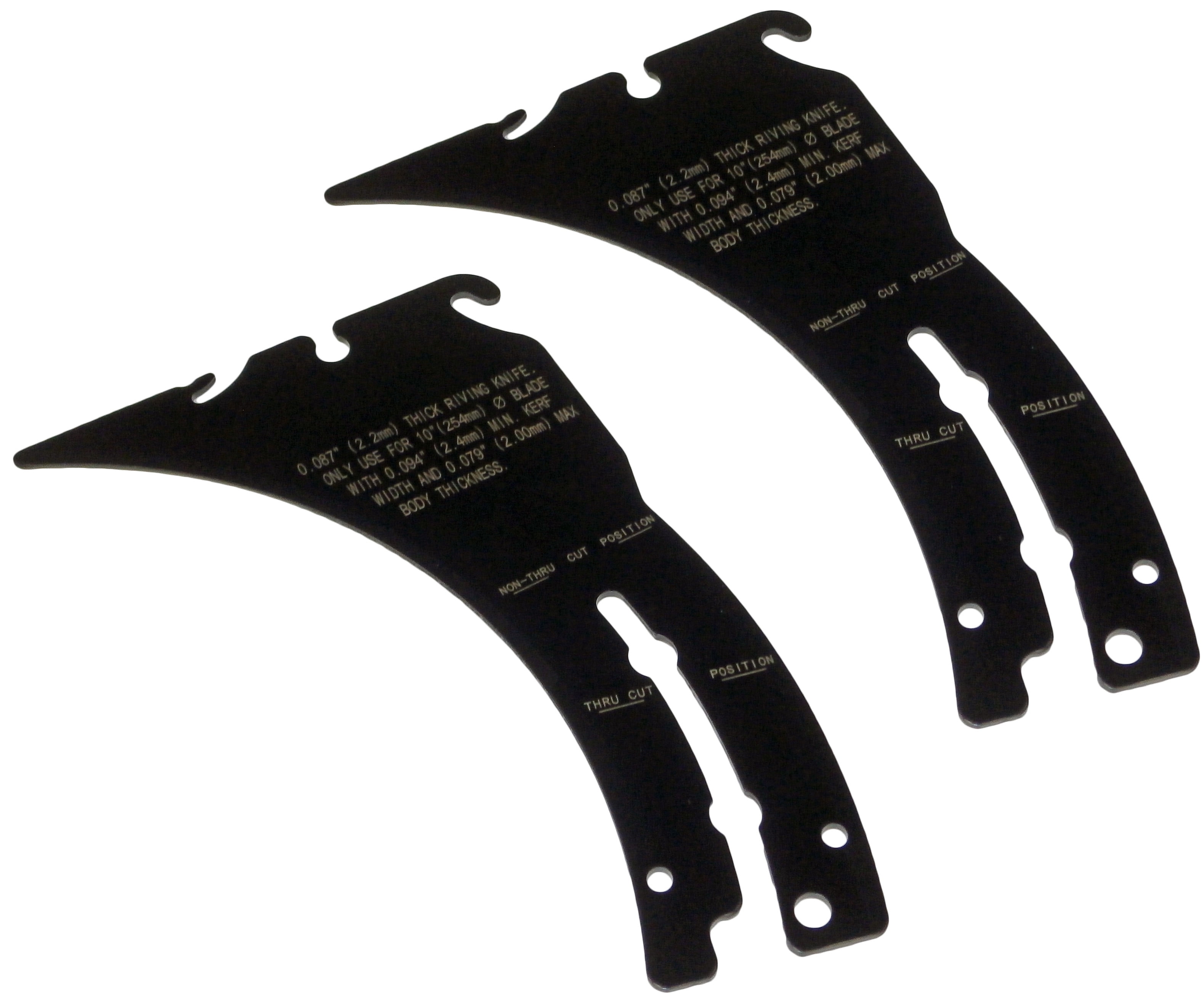 Dewalt Table Saw 2 Pack of Genuine OEM Replacement Riving Knifes