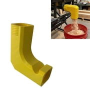 For Dewalt Table Saw Dust Collection Port Adapter -for DWE DWE7485 Table Saw, Efficient Dust Removal, Dust Collection Accessory, Achieve Optimal Dust Removal Effect,Yellow