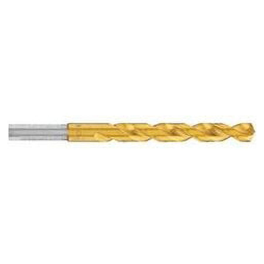 DEWALT DW1328 7/16-Inch Titanium 3/8-Inch Reduced Shank Split Point Twist Drill Bit