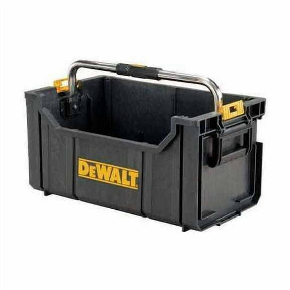 Dewalt ToughSystem Tool Tote, Structural Foam, Black, 22 in W x 13 in D x 11 in H