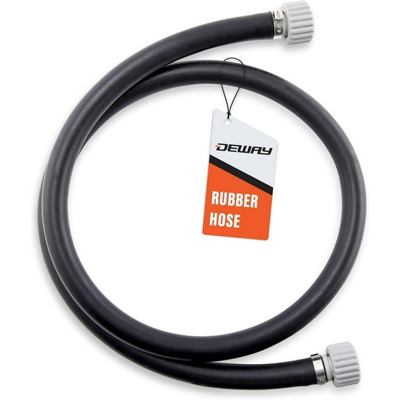 Deway Replacement Rubber Hose Compatible with Multiple Fuel Transfer Pump Models
