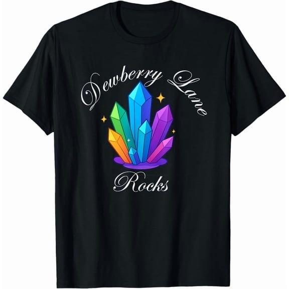 Dewberry Lane Rocks And Crystals Design T-Shirt