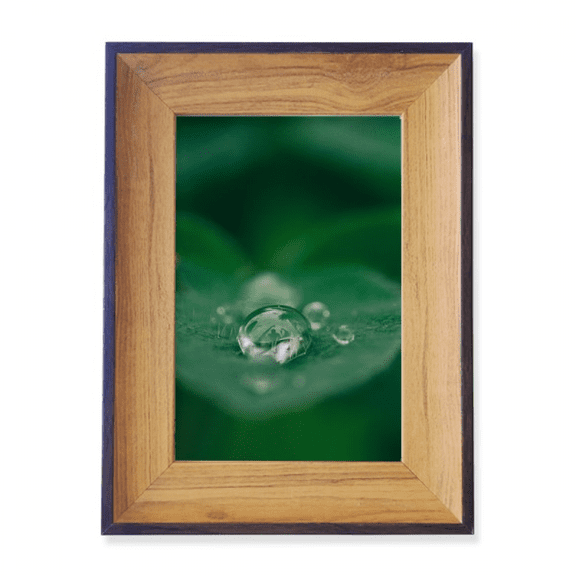 Dewdrop Nature Picture Photo Frame Exhibition Display Art Desktop Painting
