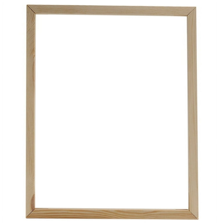 Dewedrt 40 cm x 50 cm log color Wooden DIY Picture Frame