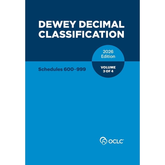 Dewey Decimal Classification, 2026, Vol 3 of 4, (Paperback)