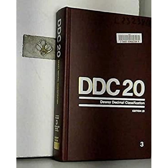 Pre-Owned Dewey Decimal Classification and Relative Index: 003 (Volume 003) Paperback