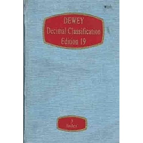 Pre-Owned Dewey Decimal Classification and Relative Index 9780910608237 Used