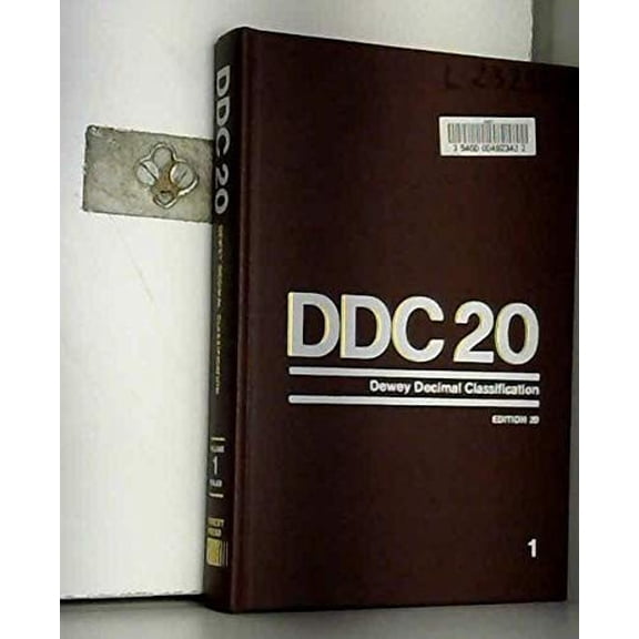 Pre-Owned 001: Dewey Decimal Classification and Relative Index Paperback