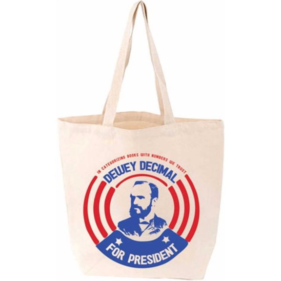 Lovelit: Dewey Decimal for President Tote (General merchandise)