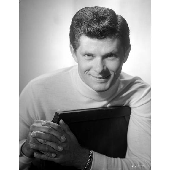 Dewey Martin smiling Photo Print (24 x 30)