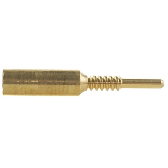 Dewey Cleaning Rod Thread Adapter for use in 27 to 35 Caliber Rods for VFG Felt Pellets 12-28 Female Brass
