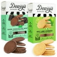 Dewey's Bakery Key Lime and Chocolate Mint Moravian Cookie Thin Variety