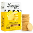 thumbnail image 1 of Dewey's Bakery Meyer Lemon AIF4&nbsp;Cookie Thins | No Artificial Flavors, Synthetic Colors or Preservatives | Baked in Small Batches | 9oz (Pack of 1), 1 of 3