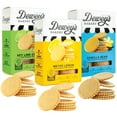 Dewey's Bakery Meyer Lemon, Key Lime and Vanilla Moravian Cookie Thin