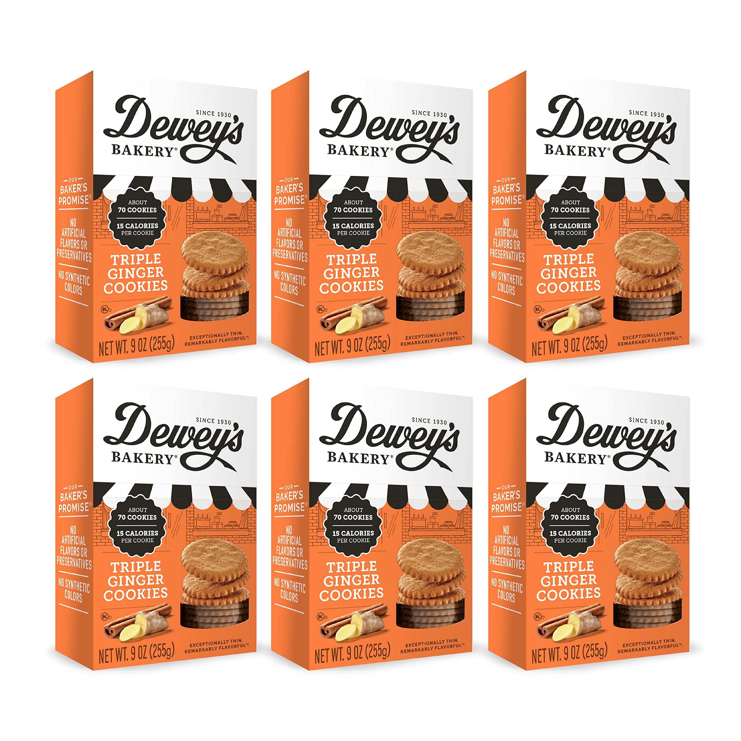 Music Colour In Dewey’s Bakery Triple Ginger DPF11 Moravian Style Cookie Thins | No ...